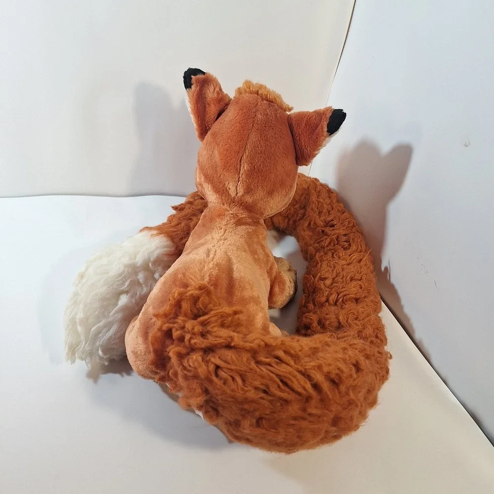 Disney Parks Todd Fox & the Hound Stuffed‎ Animal Plush Long Tail